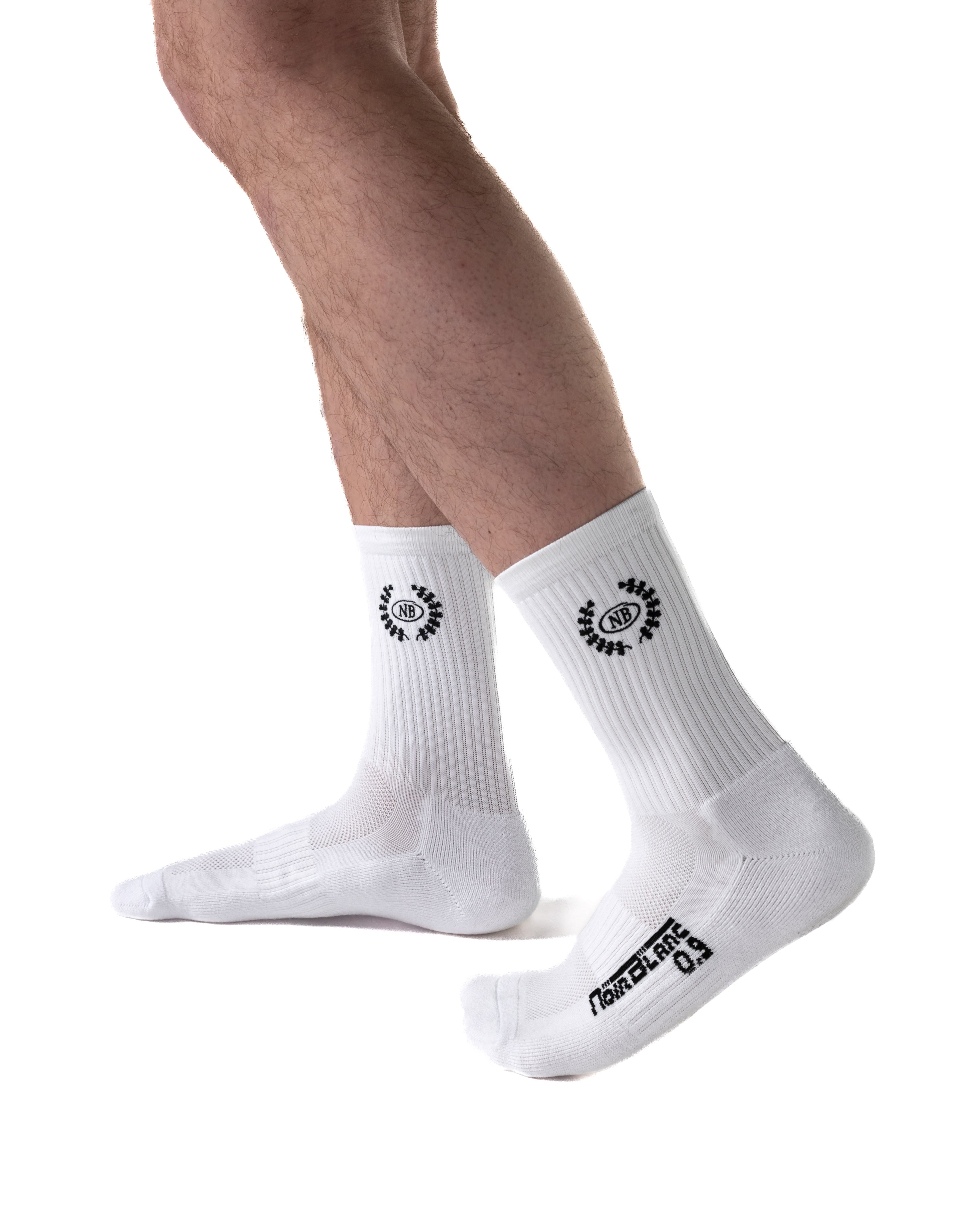 RACE SOCKS · L'AMOUR NOIR · NOIR BLANC 0.9