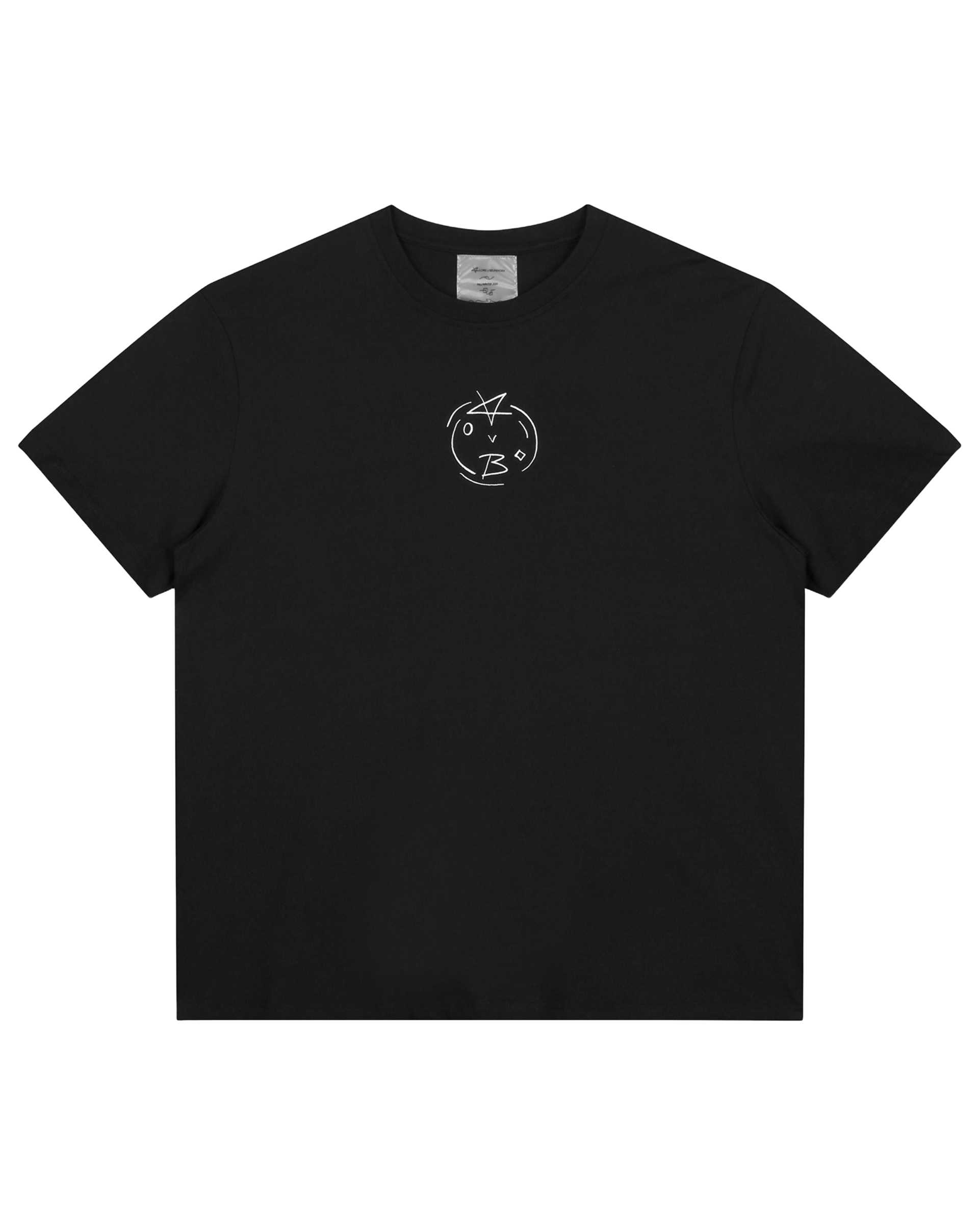TEE - BLOSSOMING OF EXISTENCE, Black Edition · NOIR BLANC 0.9