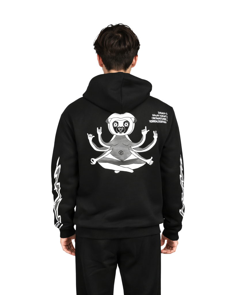 HOODIE - CONTROL OF FORCES · NOIR BLANC 0.9