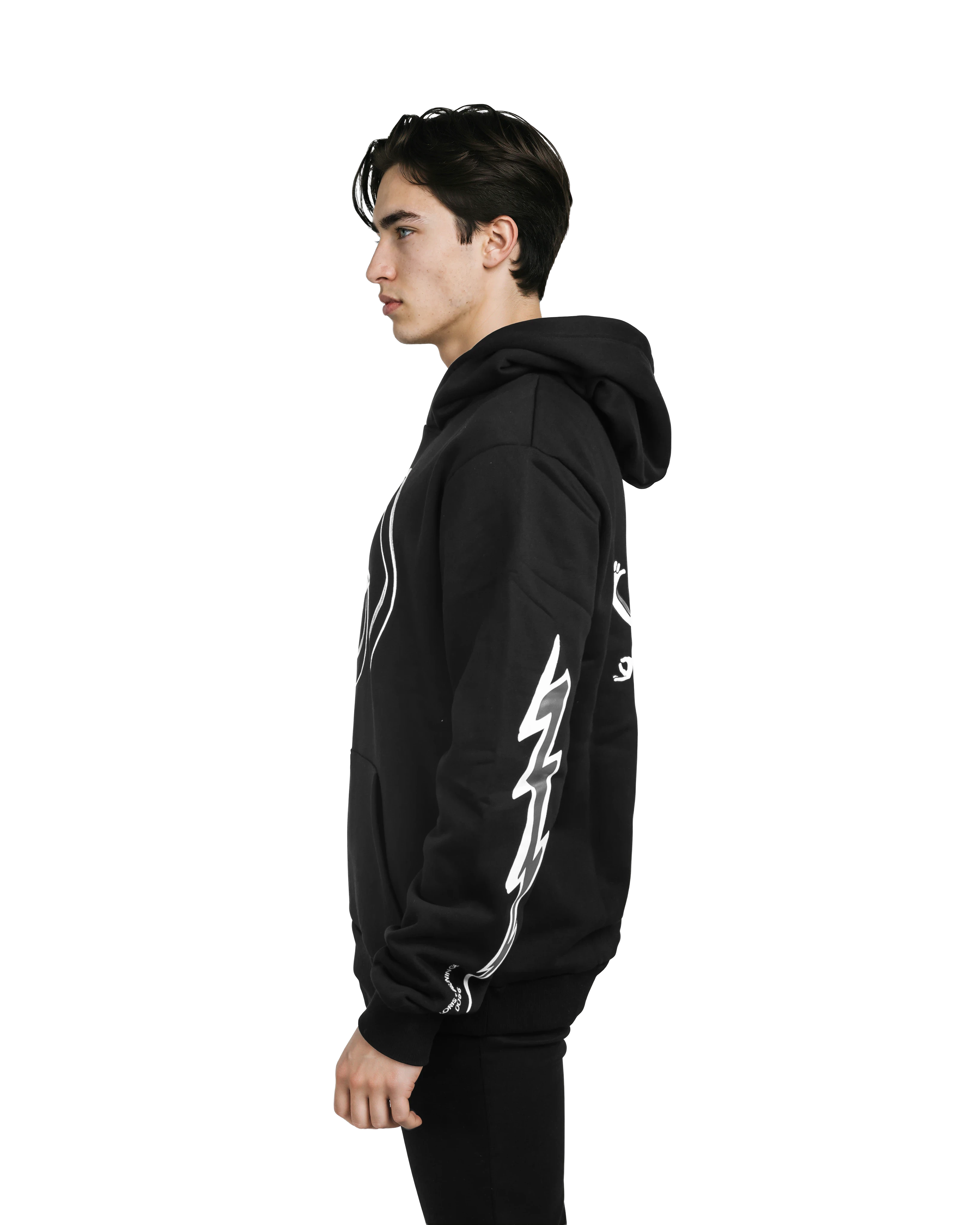 HOODIE - CONTROL OF FORCES · NOIR BLANC 0.9