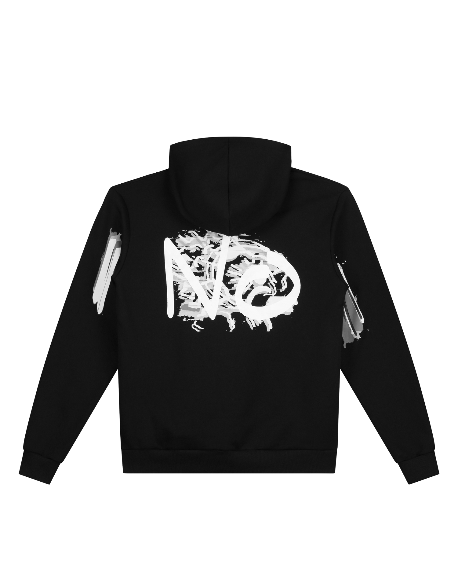 HOODIE - NO MASK · NOIR BLANC 0.9